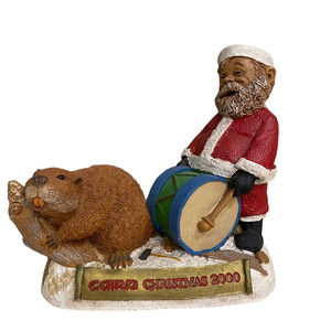 Cairn Studio 2000 Christmas - Tim Wolfe & Tom Clark - Santa and Beaver